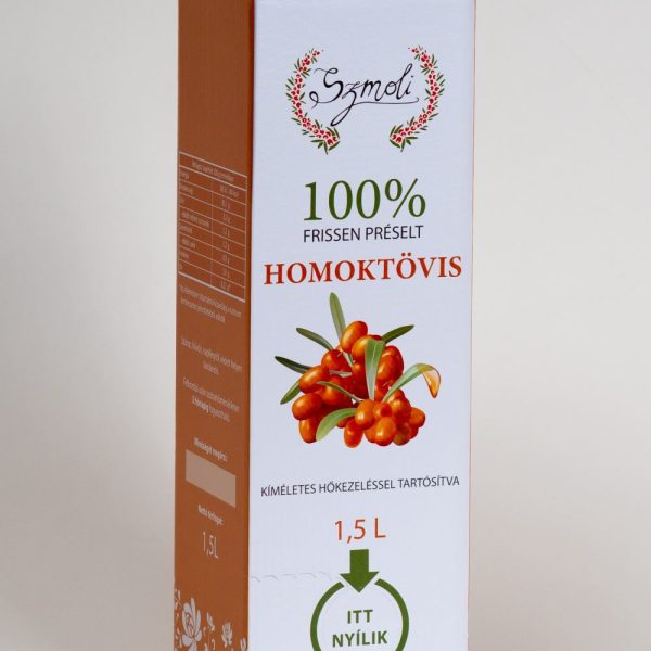 1.5 l 100% Homoktövisvelő